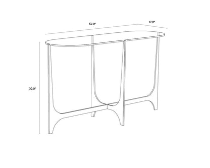 NAHLA JULIANE CONSOLE TABLE