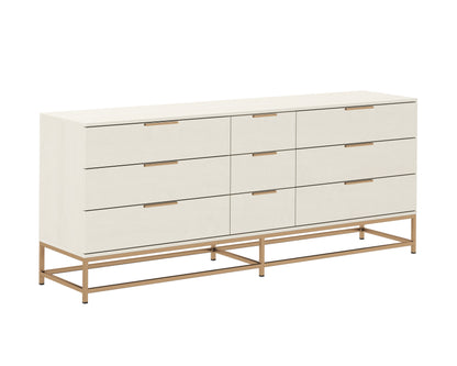 NAHLA REBEL DRESSER - LARGE - CHAMPAGNE GOLD - CREAM