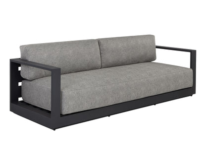 NAHLA TAVIRA SOFA - CHARCOAL - LANIKAI SALT AND PEPPER