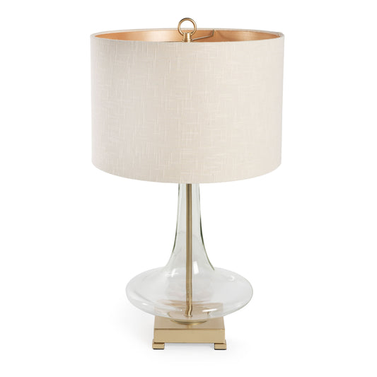 Edith 26" Glass Table Lamp