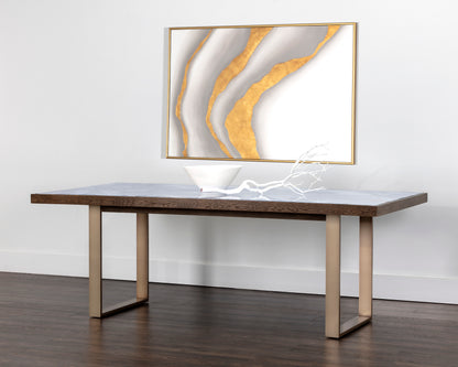 NAHLA FUENTES DINING TABLE - 86"