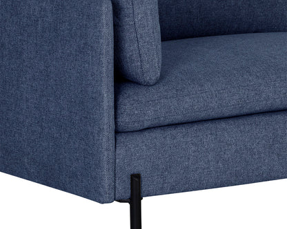 NAHLA PERKINS SOFA - BELFAST NAVY