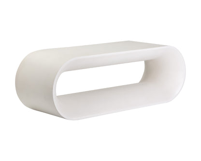 NAHLA CAPSULE BENCH - WHITE