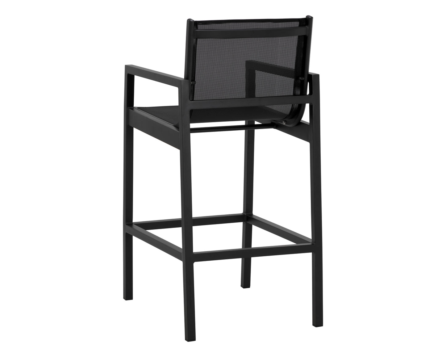 NAHLA MERANO BARSTOOL - BLACK