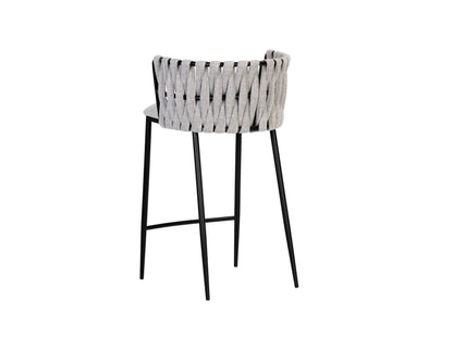 NAHLA SARAI COUNTER STOOL - BELFAST HEATHER GREY