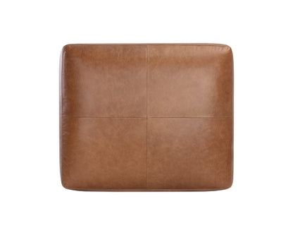 NAHLA WATSON MODULAR - OTTOMAN - MARSEILLE CAMEL LEATHER