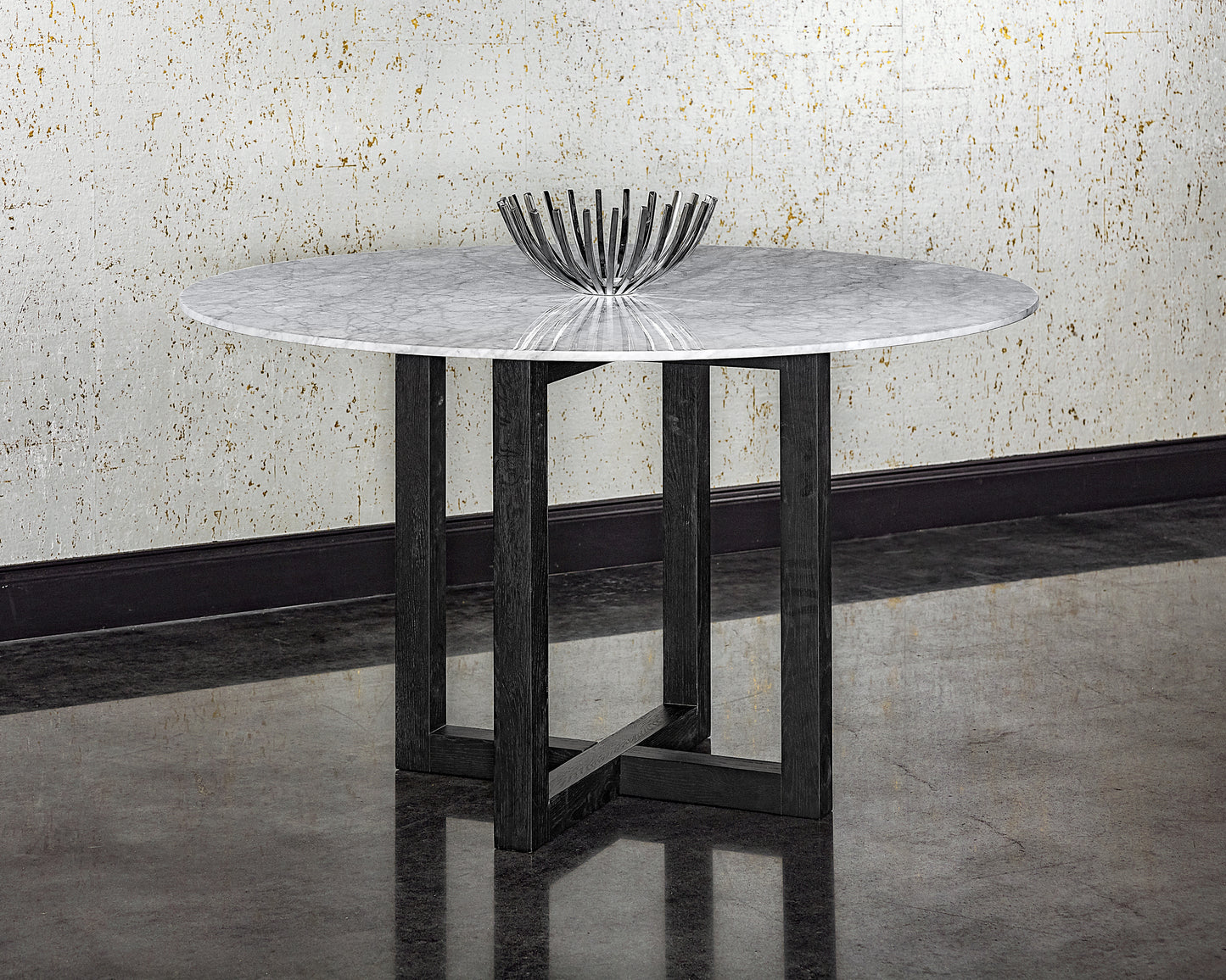 NAHLA ZOLA DINING TABLE - 51.25"