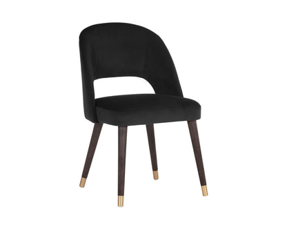 NAHLA MONAE DINING CHAIR - ABBINGTON BLACK