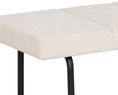 NAHLA CASIMIR BENCH - CHACHA CREAM