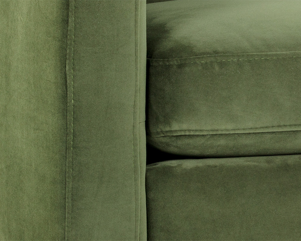 NAHLA YOSI ARMCHAIR - MOSS GREEN