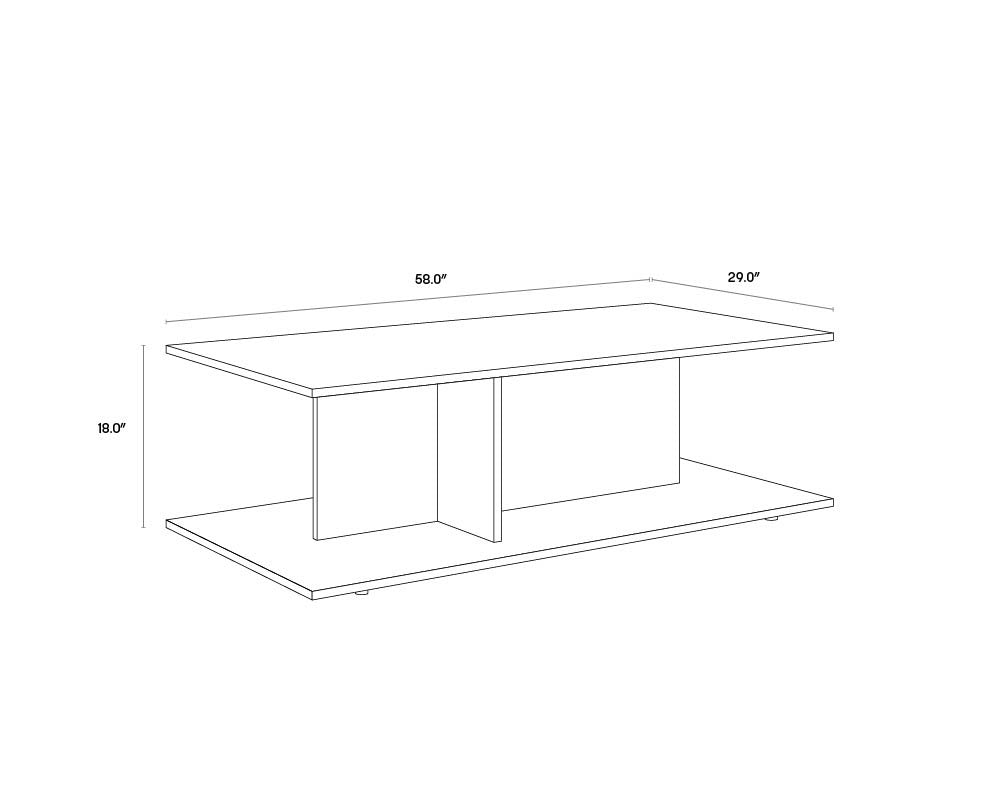 NAHLA MADSEN COFFEE TABLE