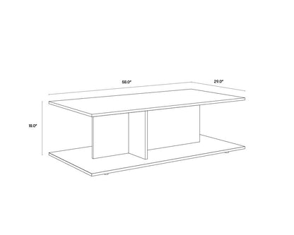 NAHLA MADSEN COFFEE TABLE