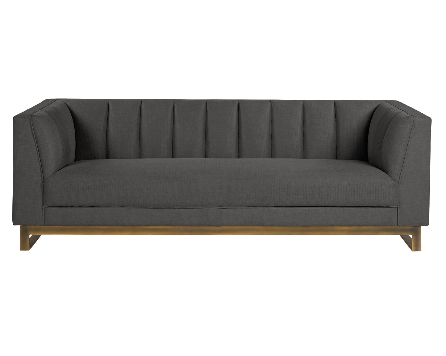 NAHLA PARKER SOFA - ZENITH GRAPHITE GREY