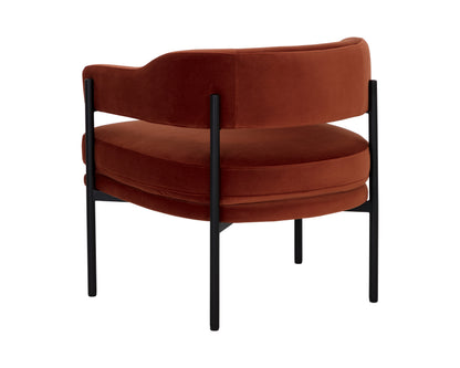 NAHLA LOLA LOUNGE CHAIR - MEG RUST