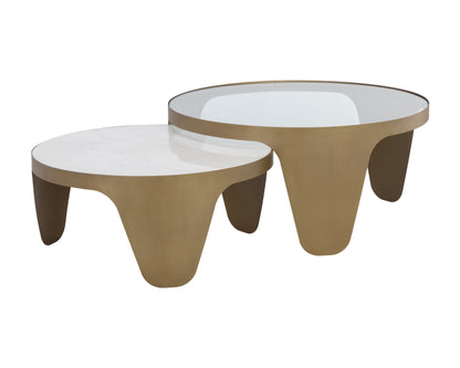 NAHLA MYSARIA NESTING COFFEE TABLES (SET OF 2)