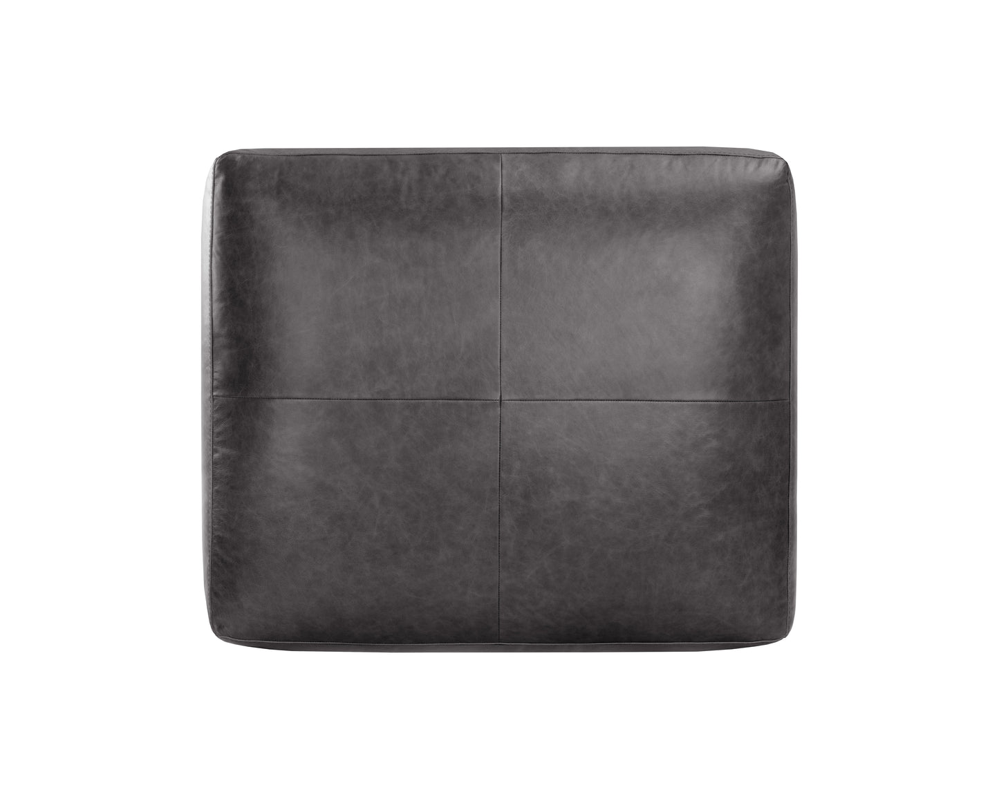 NAHLA WATSON MODULAR - OTTOMAN - MARSEILLE BLACK LEATHER