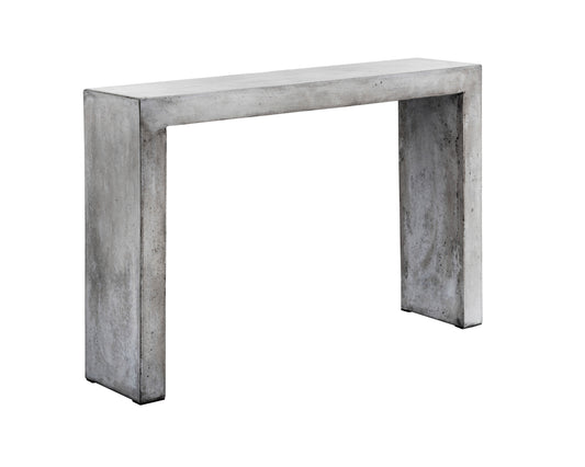 NAHLA AXLE CONSOLE TABLE - GREY