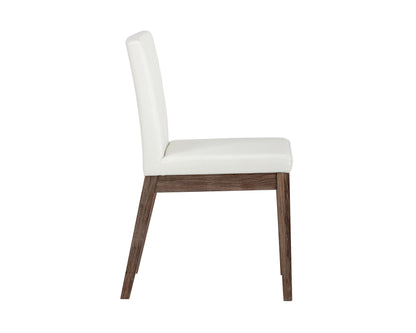 NAHLA BRANSON DINING CHAIR - WHITE