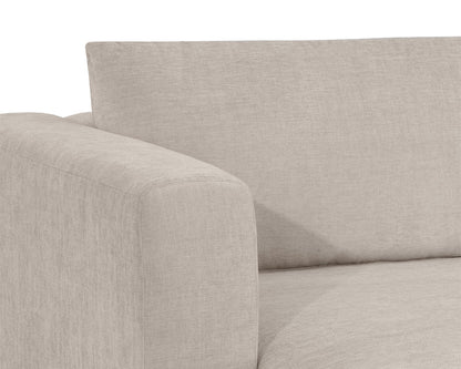 NAHLA TECOMA SOFA CHAISE - LAF - DANNY CREAM