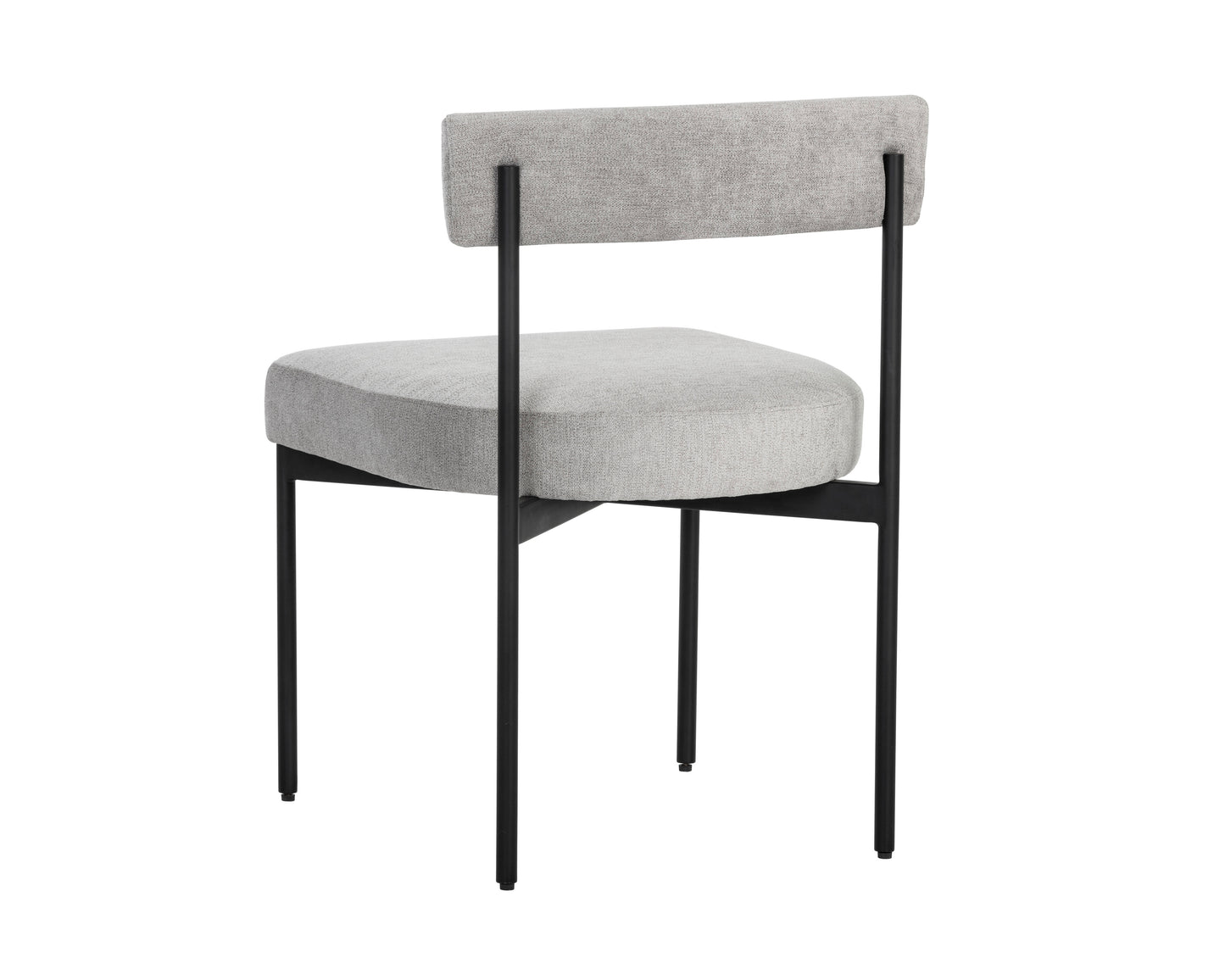 NAHLA SENECA DINING CHAIR - BLACK - POLO CLUB STONE