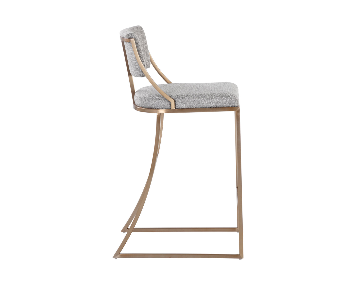 NAHLA MAKENA COUNTER STOOL - MONUMENT PEBBLE