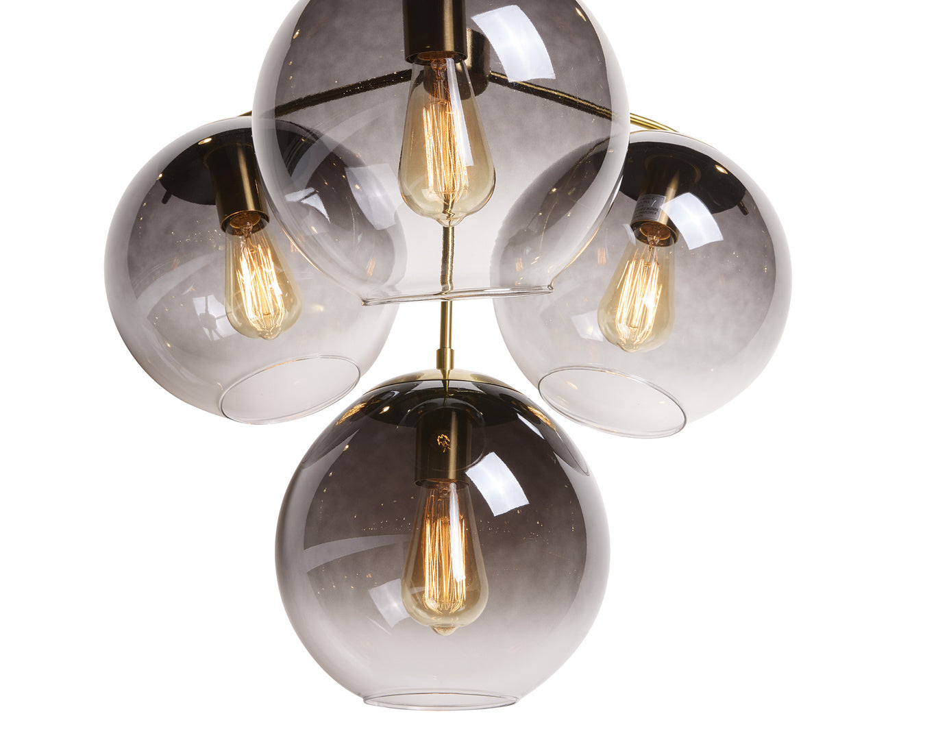 NAHLA KAMARA CHANDELIER - BRASS