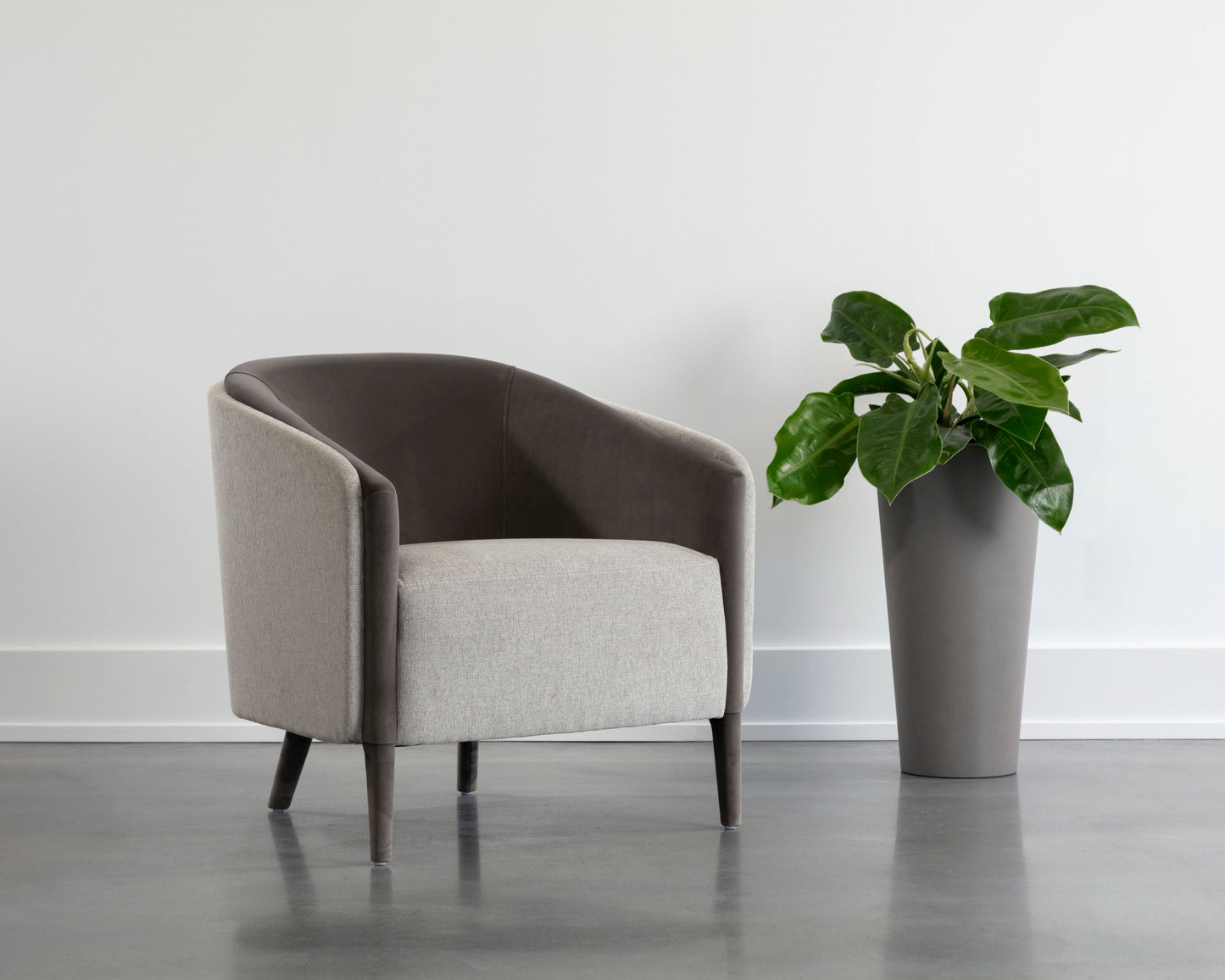 NAHLA SHEVA ARMCHAIR - ERNST SANDSTONE / MEG ASH