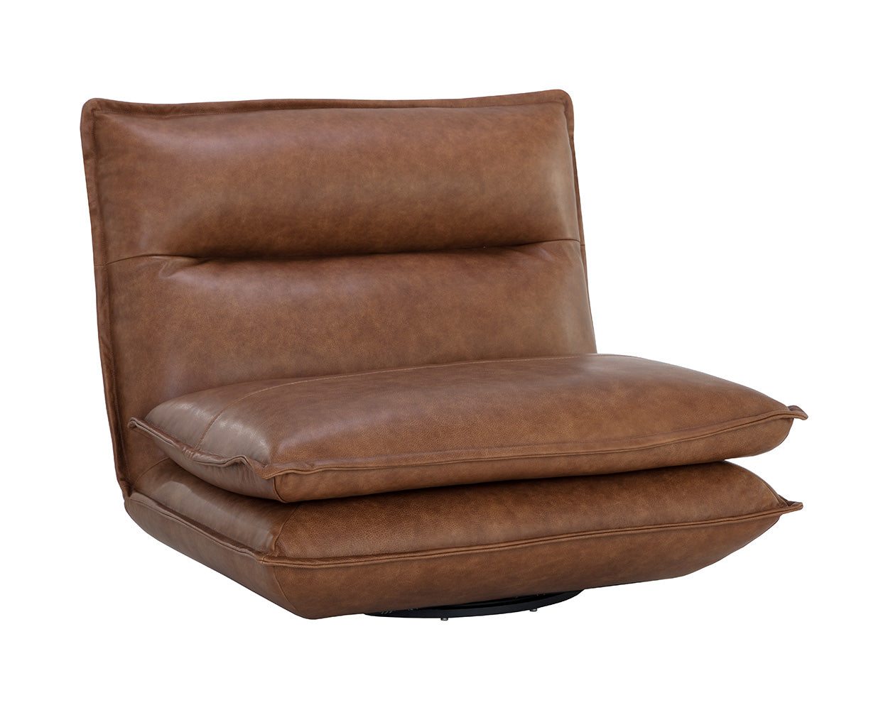 Colson Swivel Armless Chair