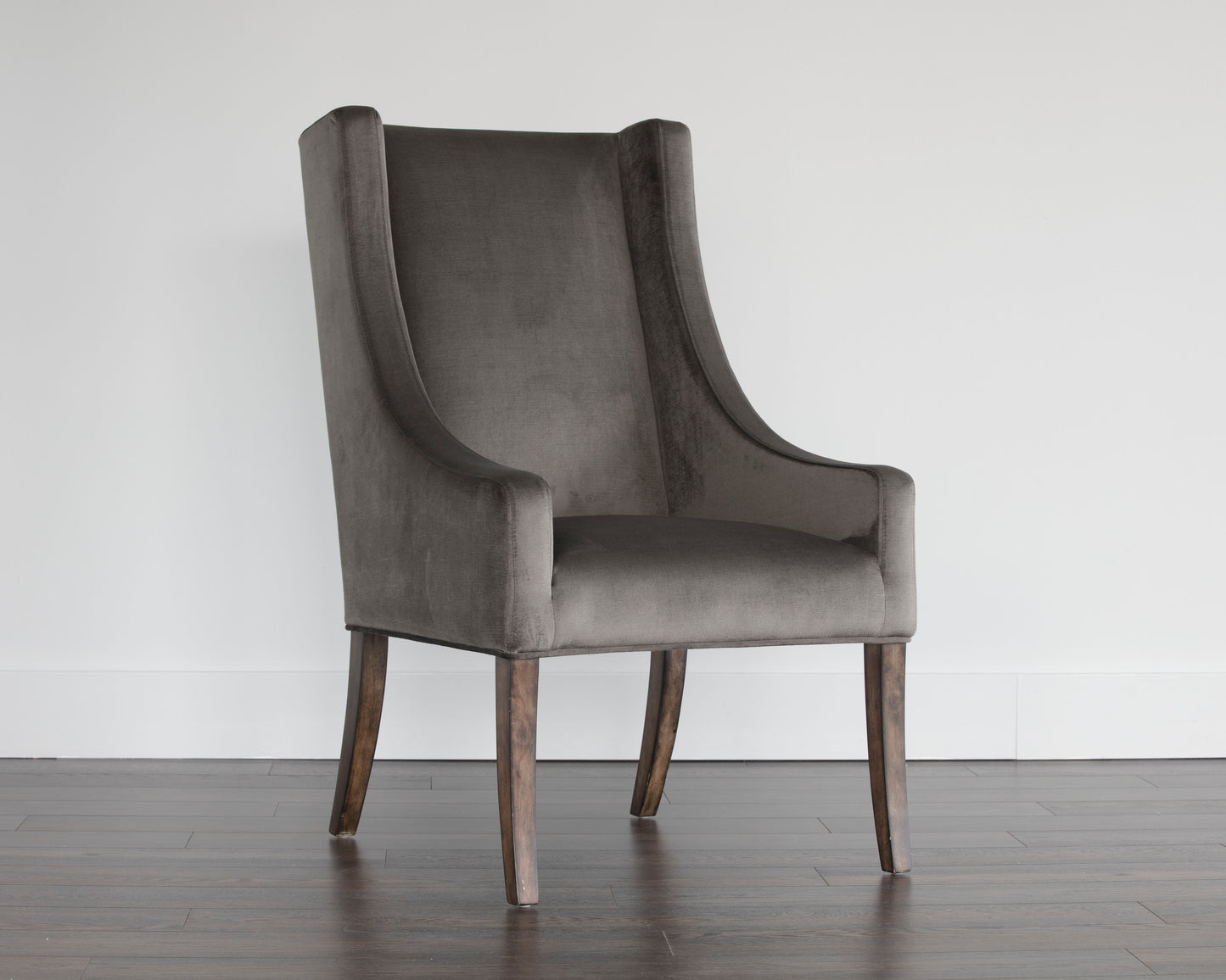 NAHLA AIDEN DINING ARMCHAIR - PICCOLO PEBBLE