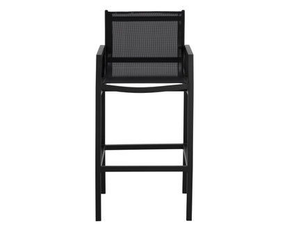 NAHLA MERANO BARSTOOL - BLACK