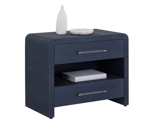 NAHLA ATHERTON NIGHTSTAND - INDIGO