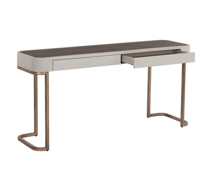 NAHLA JAMILLE CONSOLE TABLE - CREAM