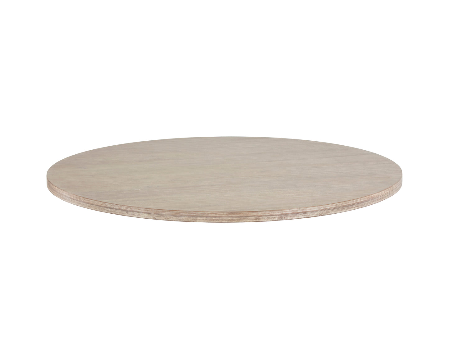 NAHLA CYPHER DINING TABLE TOP - WOOD - WHITE CERUSE - 55"