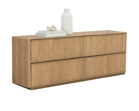 NAHLA KALLA DRESSER - RUSTIC OAK