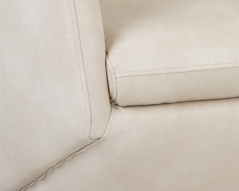 NAHLA TREVISO SWIVEL LOUNGE CHAIR - BRAVO CREAM