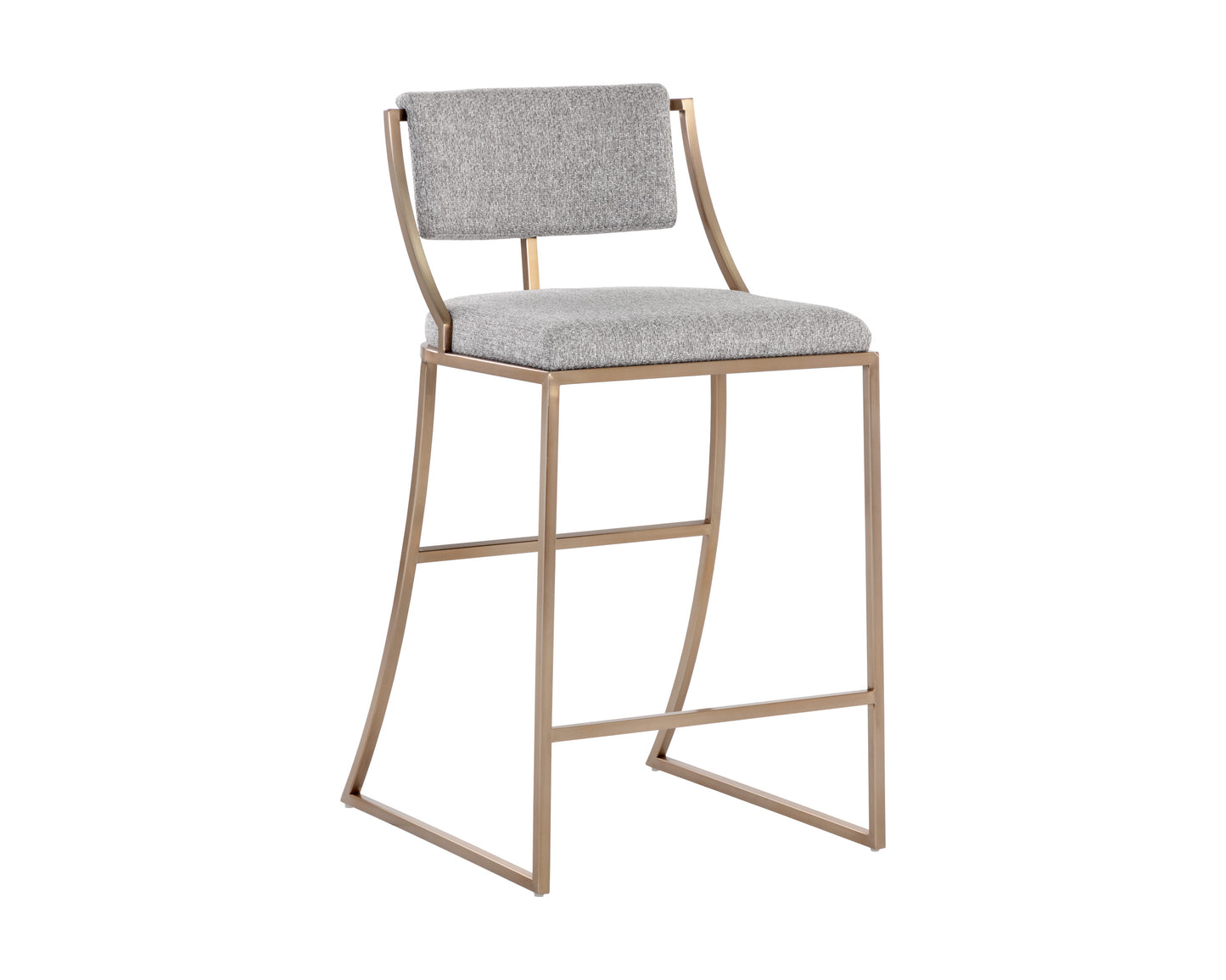 NAHLA MAKENA COUNTER STOOL - MONUMENT PEBBLE