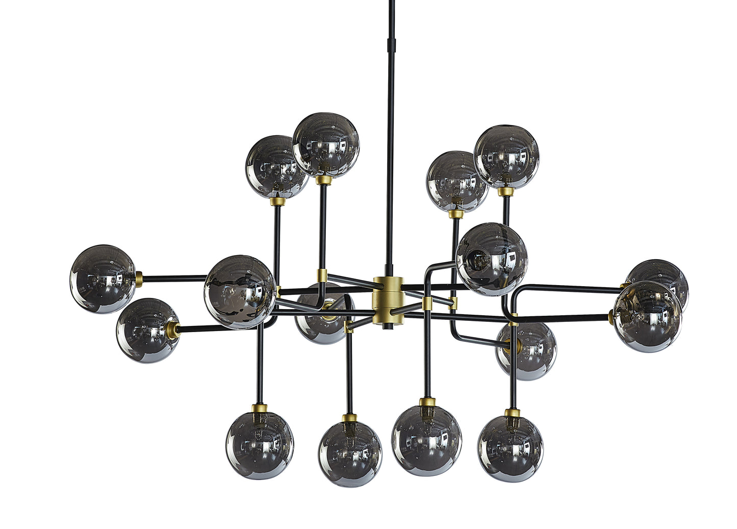 NAHLA DEIMOS CHANDELIER - LARGE - SMOKE GREY