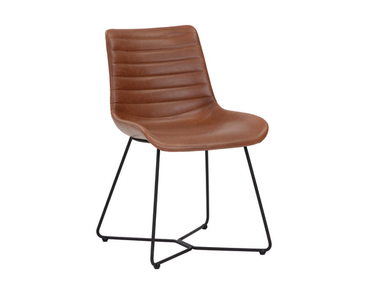 NAHLA GRACEN DINING CHAIR - HAZELNUT