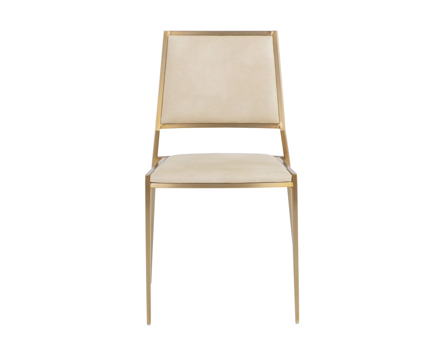 NAHLA ODILIA STACKABLE DINING CHAIR - BRAVO CREAM