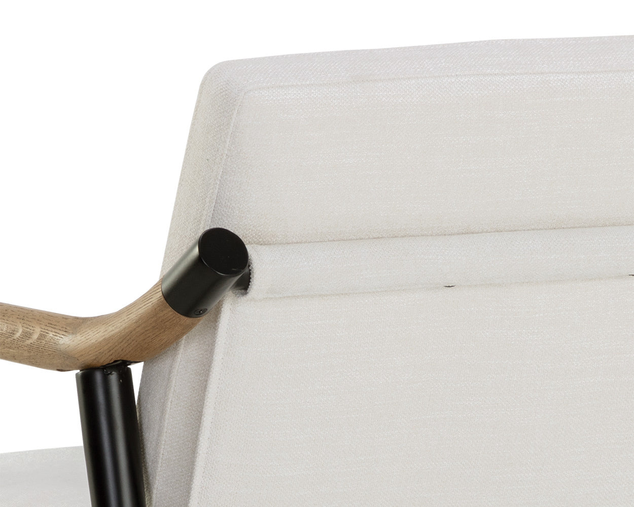 NAHLA MEADOW DINING ARMCHAIR - HEATHER IVORY TWEED