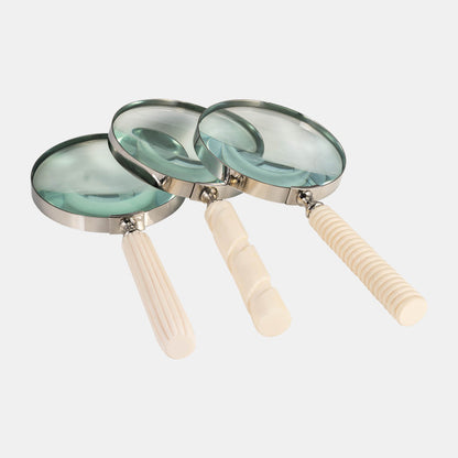 Metal assorted Handle Magnifying Glass