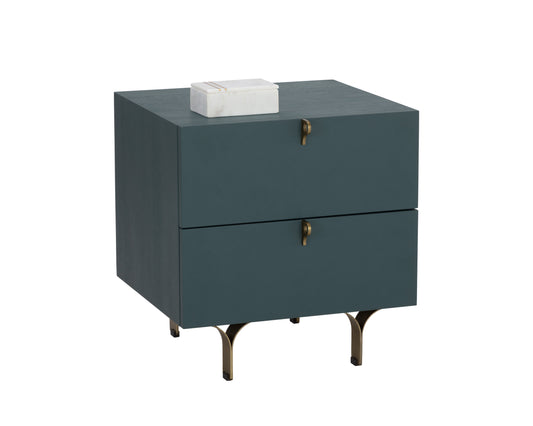 NAHLA CELINE NIGHTSTAND - SMALL - TEAL