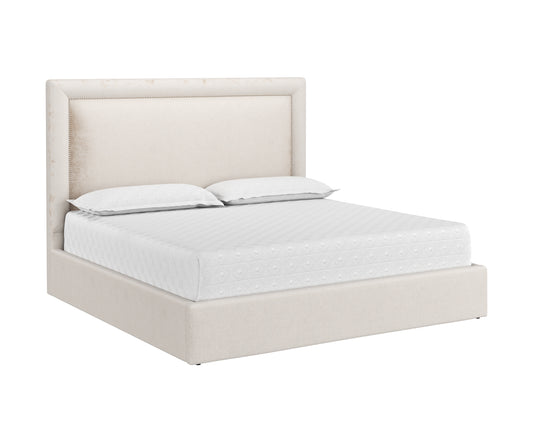 NAHLA NYLAH BED - KING - BERGEN TAUPE