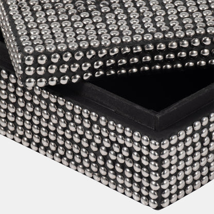 Metallic Studded Boxes