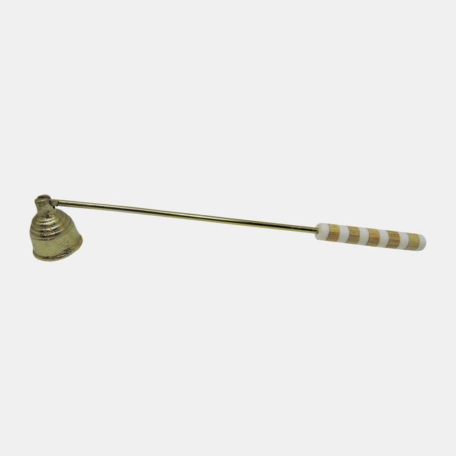 Metal Striped Candle Snuffer