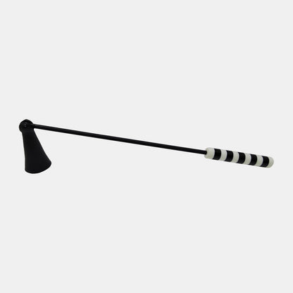 Metal Striped Candle Snuffer