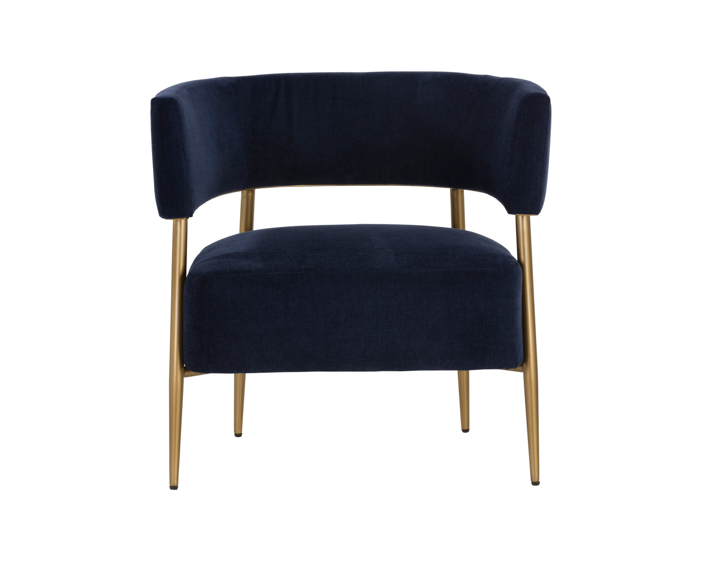 NAHLA MAESTRO LOUNGE CHAIR - DANNY NAVY