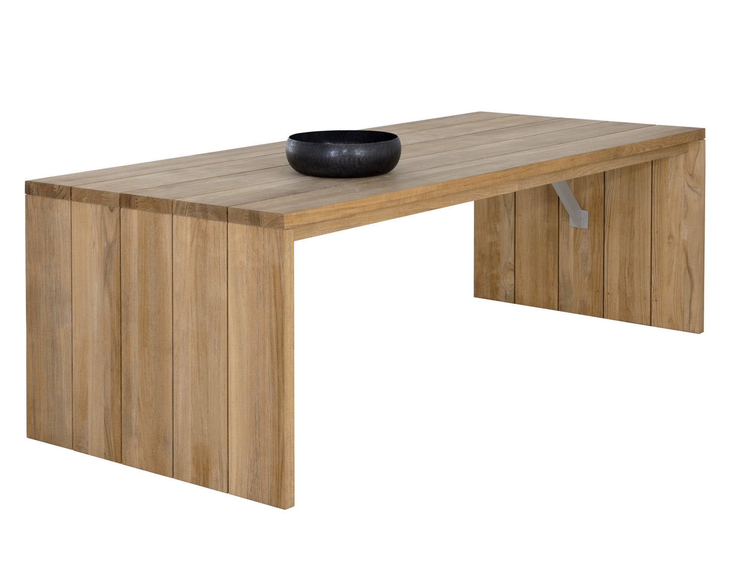 NAHLA VIGA DINING TABLE - NATURAL - 94.5"