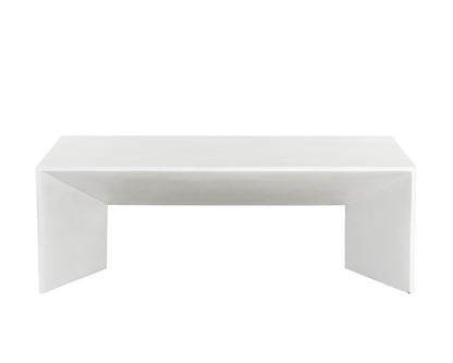 NAHLA NOMAD COFFEE TABLE - WHITE