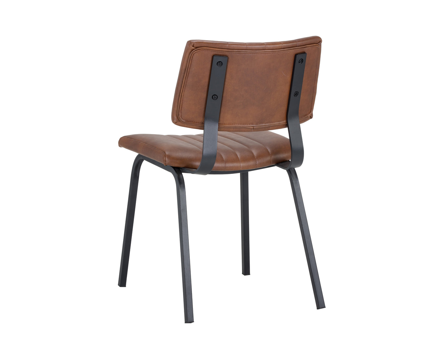 NAHLA BERKLEY DINING CHAIR - BRAVO COGNAC